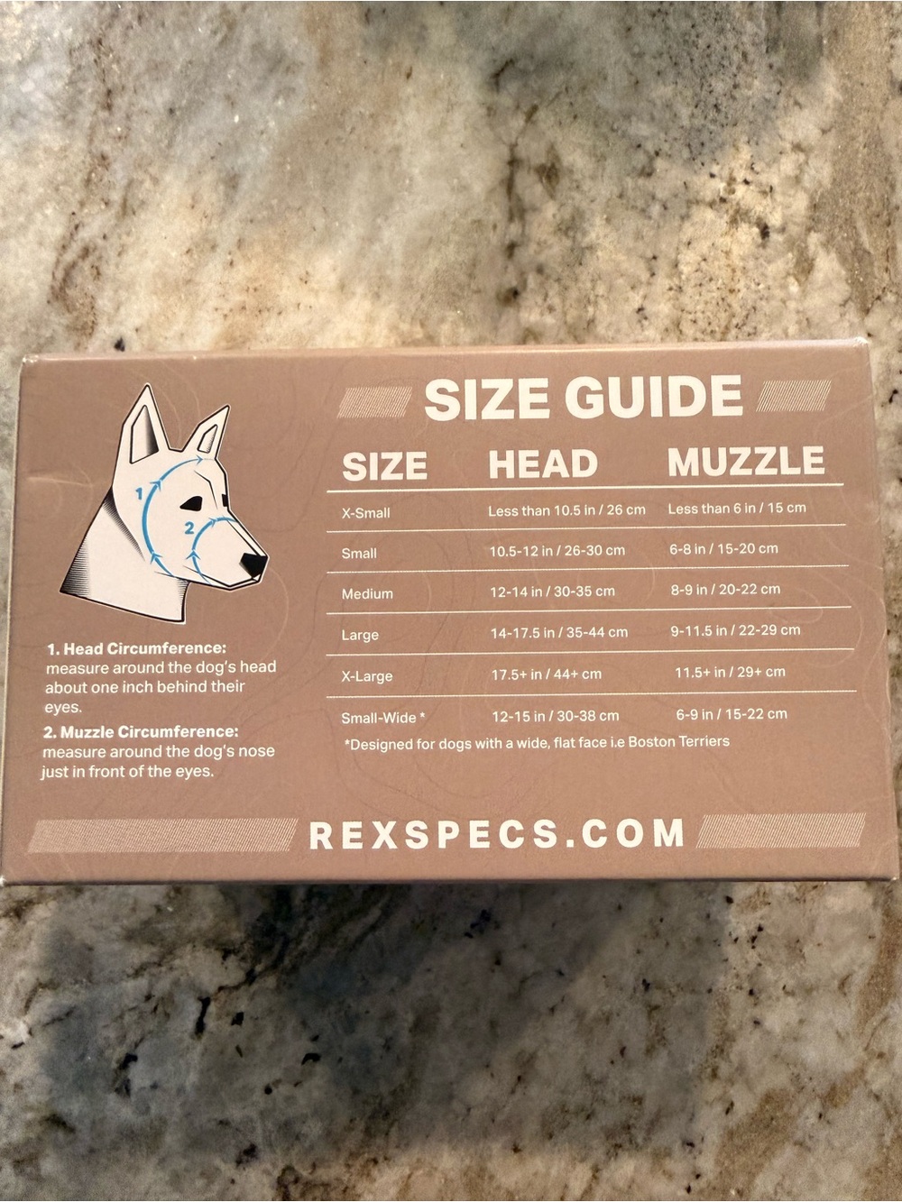 Rex Specs Dog Goggles Small Wide Apollo Blue w/ Clear & Smoke Lenses - Picture 8 of 8